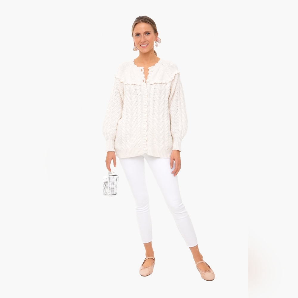 LoveShackFancy Lake Boyfriend Cardigan